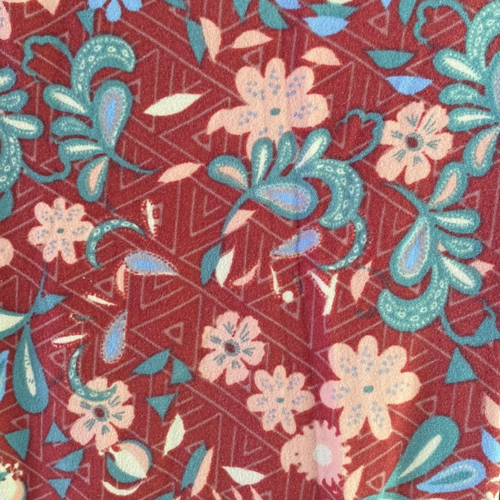 Floral print LuLaRoe leggings